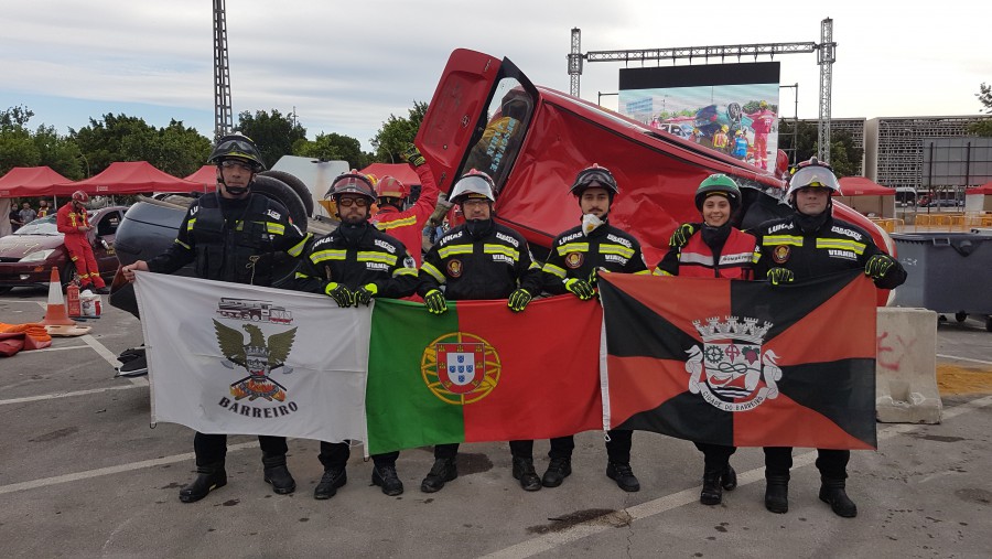 Barreiro - Corpo de Bombeiros do Sul e Sueste Participa no XV Encuentro Nacional de Rescate en Accidentes de Tráfico (Espanha)