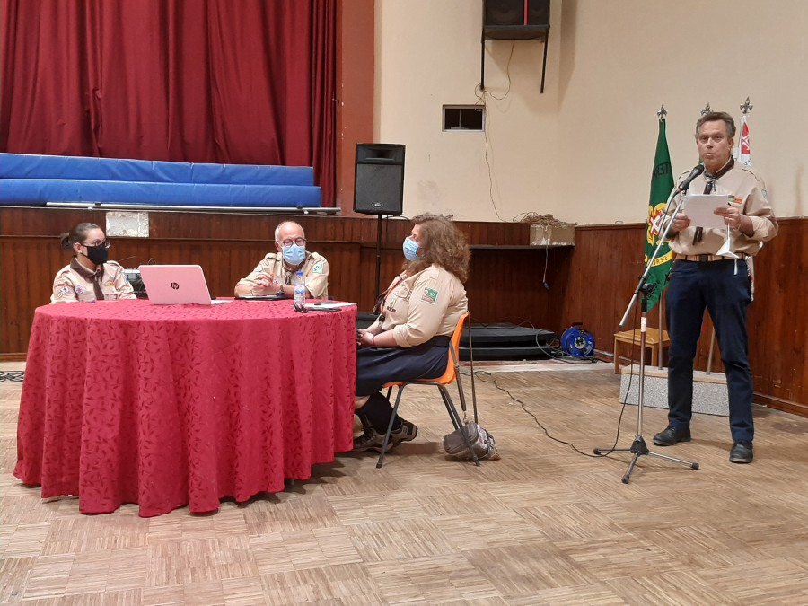 Baixa da Banheira - Conselho Regional da Fraternidade Nuno Álvares Reuniu mais de quarenta escuteiros adultos no Ginásio Atlético Clube
