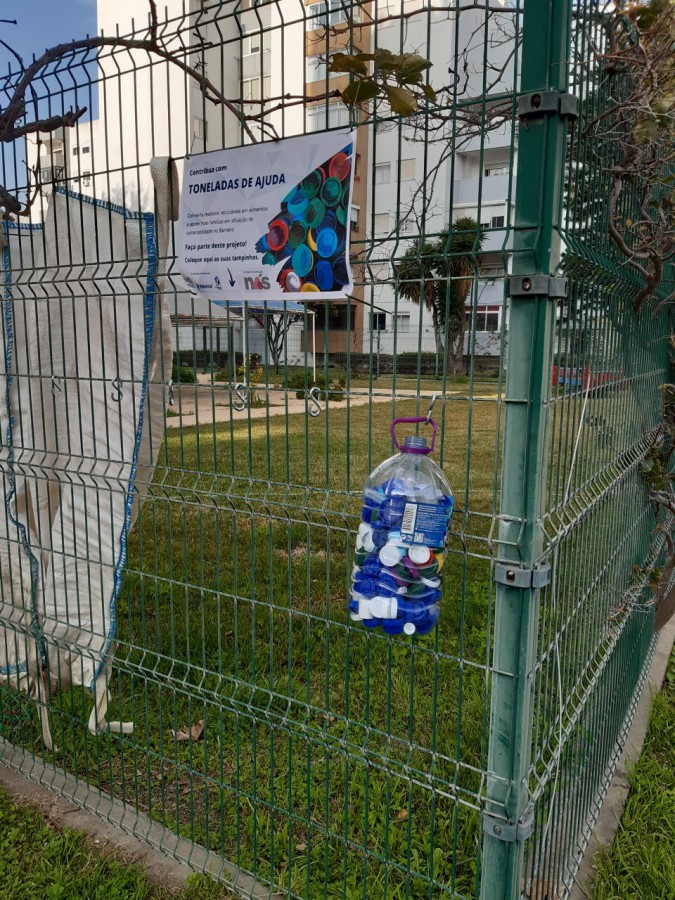 Barreiro - Entregas de tampinhas podem ser efetuadas na instituição Associação NÓS adere à Campanha «Toneladas de Ajuda»