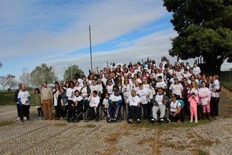 Barreiro / Moita - Caminhada dos Afetos encheu Parque Zeca Afonso Evento solidário da NÓS ultrapassou os 300 participantes
