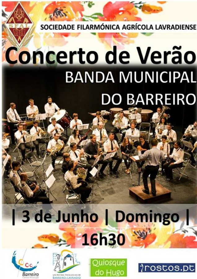 Banda Municipal do Barreiro Concerto de Verão na SFAL