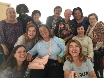 Barreiro - Padrinhos reforçaram laços com Associação NÓS recebeu visitas de Isabel Angelino, Ricardo Pereira e Sérgio Rosado