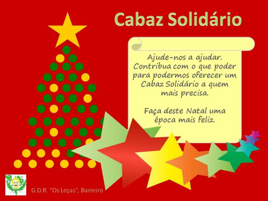 Barreiro - Grupo D.R. «Os Leças» Oferece 43 Cabazes de Natal