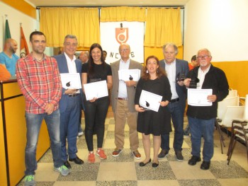 Árbitros do Barreiro prestam reconhecimento a autarcas Distinguem Carlos Humberto e Regina Janeiro como «Sócios Honorários»