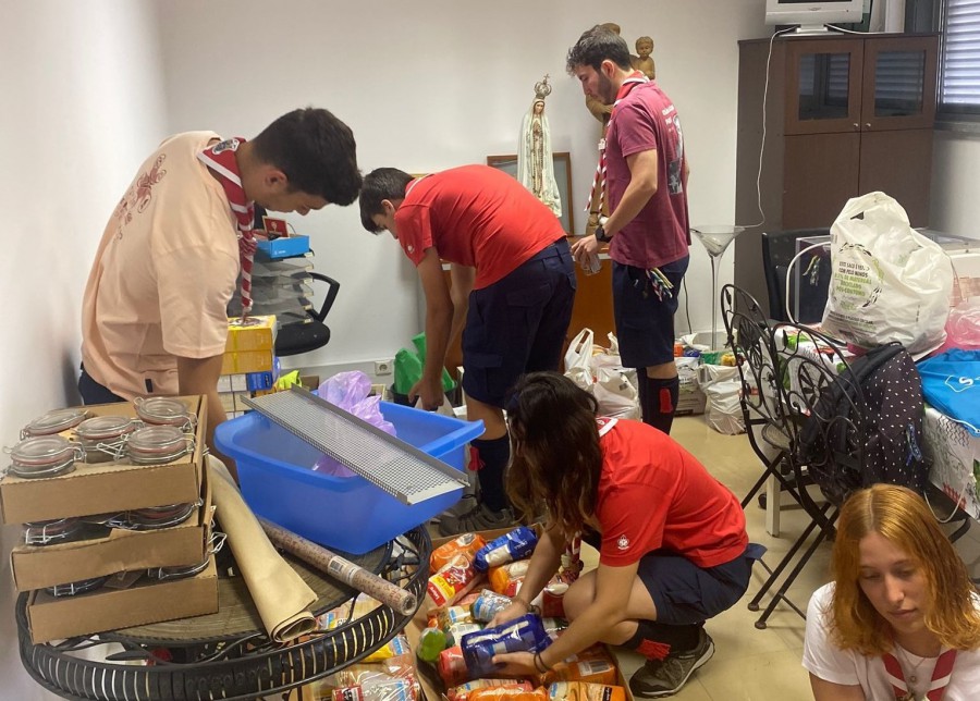 Barreiro - Campanha de solidariedade «Telha Feliz 2023» Os bens serão entregues ainda hoje a várias famílias vulneráveis.
