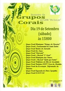 Encontro de Grupos Corais no Barreiro Um encontro que une mais de uma dezena de coros da região