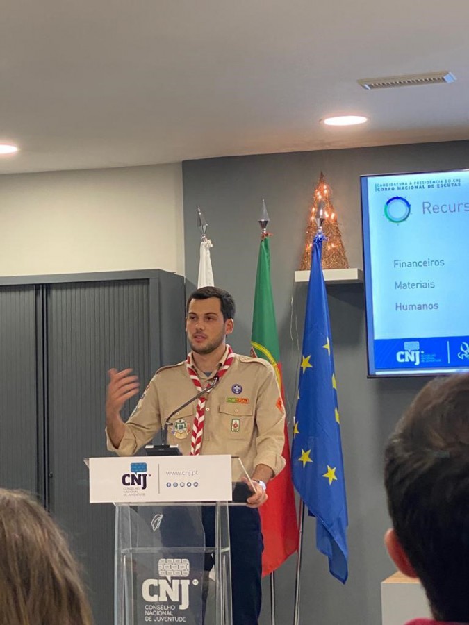 Corpo Nacional de Escutas assume a presidência do Conselho Nacional da Juventude. Rui Oliveira eleito o novo presidente do Conselho Nacional de Juventude.