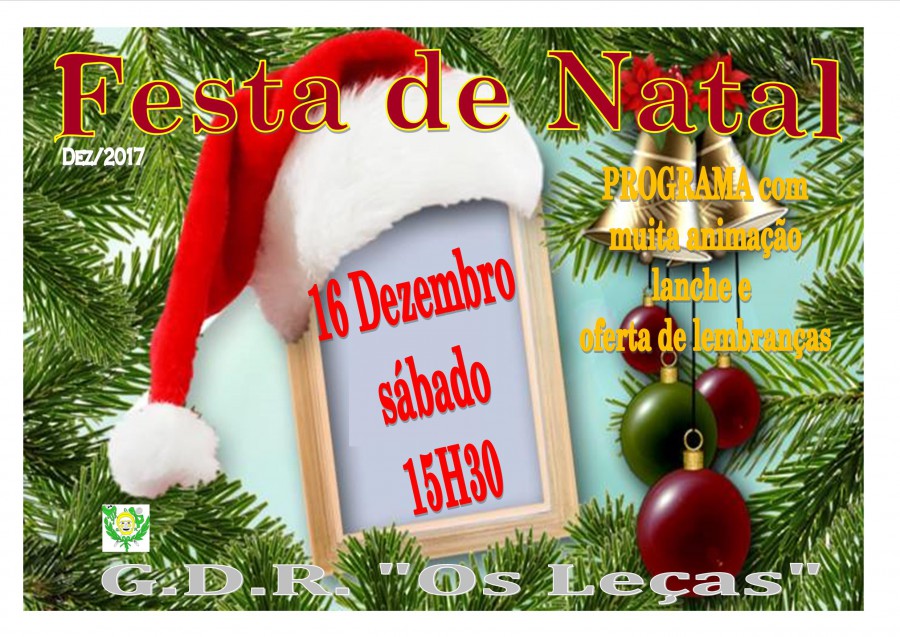 Barreiro - Grupo Dramático e Recreativo «OS LEÇAS» Tradicional Festa de Natal