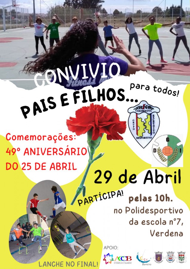 Grupo Desportivo da Verderena – Barreiro Convívio de Pais e Filhos