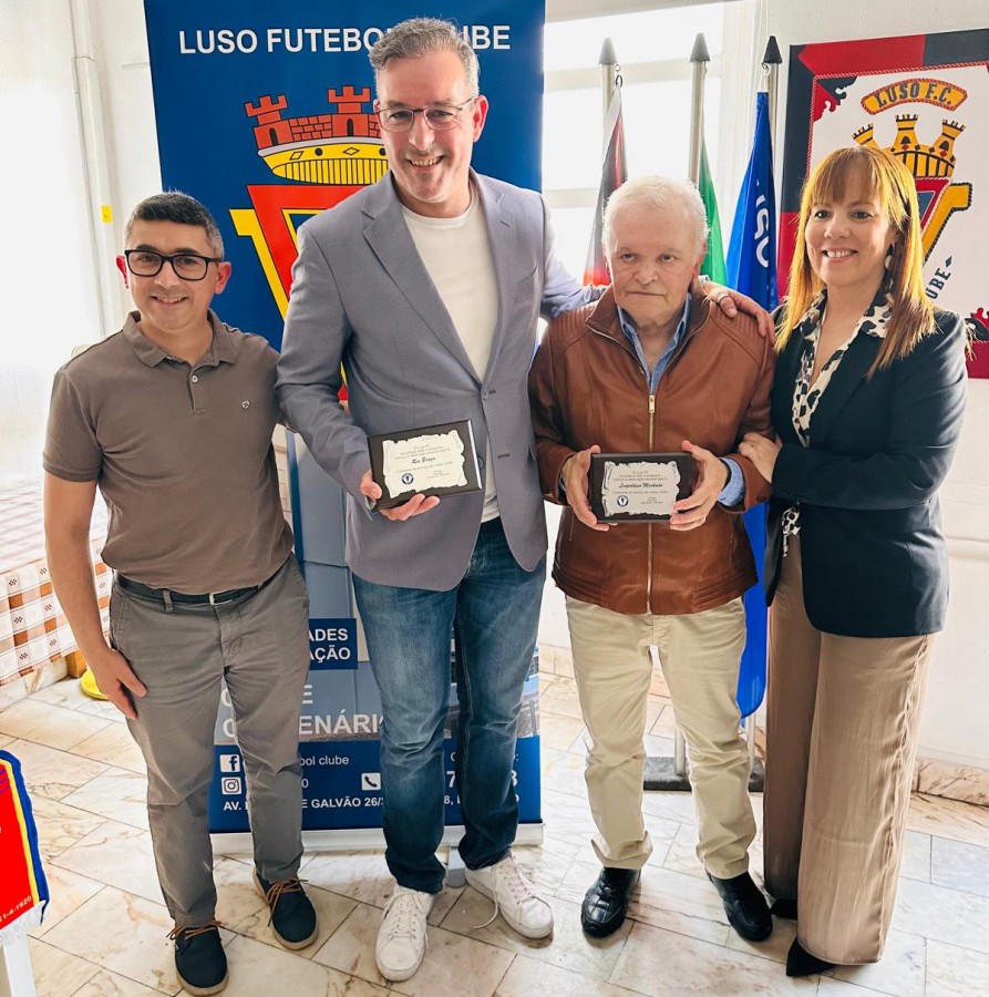 BARREIRO - Luso Futebol Clube celebrou 105º aniversário Homenageou fiadores bancários que viabilizaram obras de remodelação do pavilhão