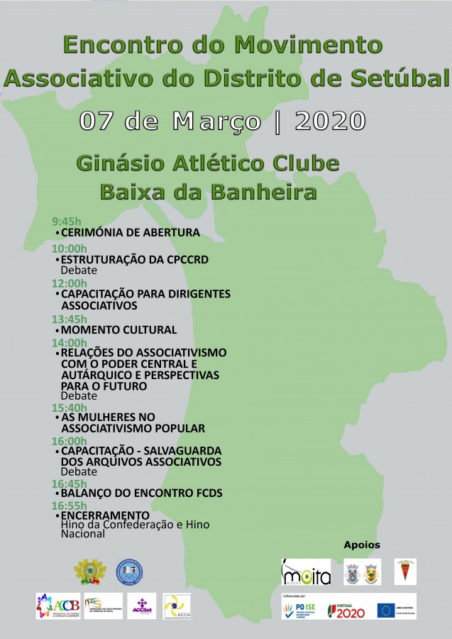Moita - No Ginásio Atlético Clube na Baixa da Banheira Encontro de Coletividades do Distrito de Setúbal