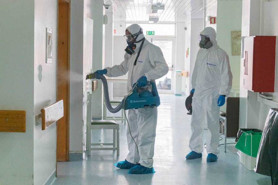 Santa Casa da Misericórdia de Setúbal Procede preventivamente à desinfecção das suas instalações