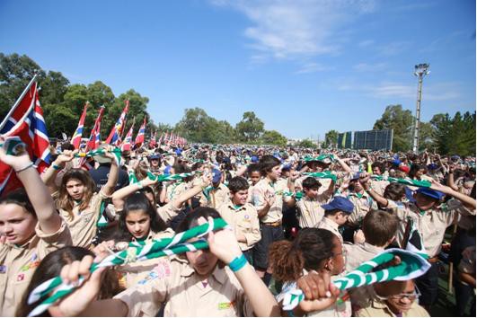 A 28 de Abril em Setúbal e no Seixal no decorrer dos Jogos da Primavera Dia de S. Jorge - Em Portugal comemoram 73.000 escuteiros, no mundo vão ser milhões