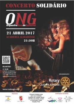 ROTARY CLUB DE ALMADA Promove concerto solidário para apoiar os CUIDADOS PALIATIVOS do HGO