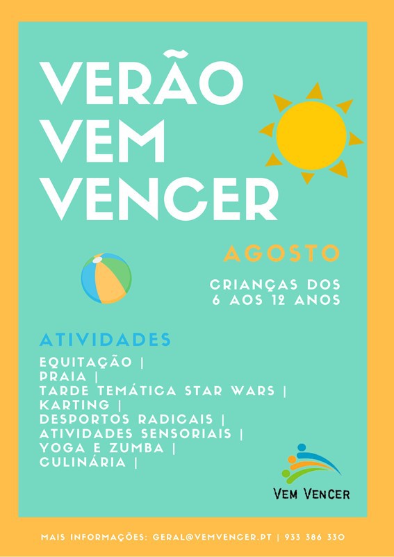 Barreiro - VERÃO VEM VENCER Campos de férias uma oportunidade para desenvolverem novos interesses.