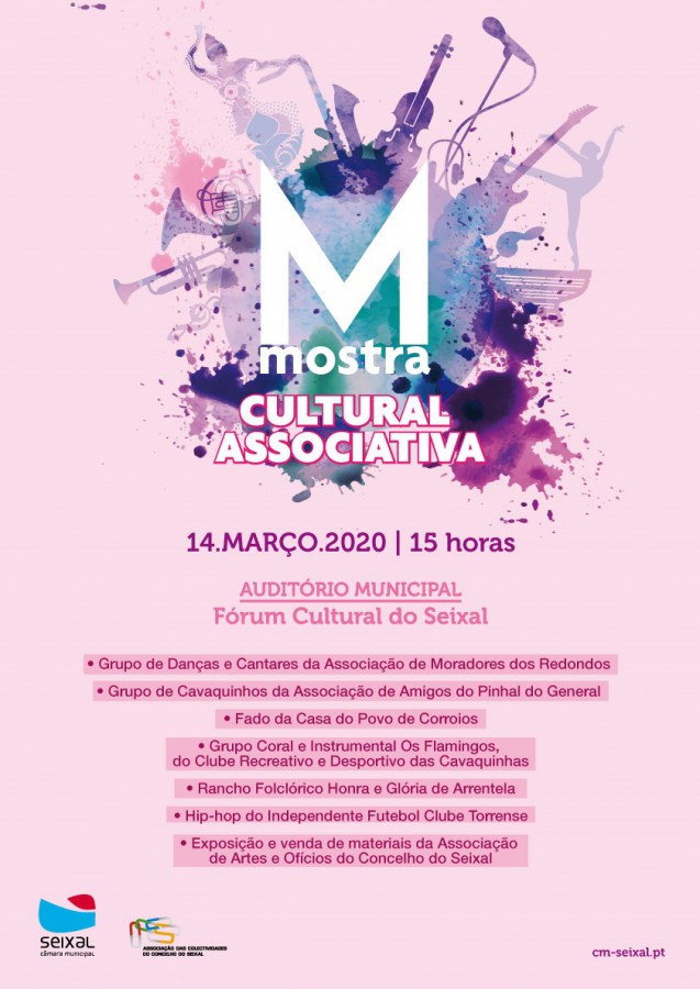 No Auditório Municipal do Fórum Cultural do Seixal Mostra Cultural Associativa
