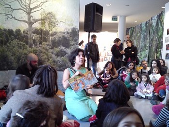 No Auditório Municipal Augusto Cabrita - Barreiro Exposição de Ilustração interativa YARA-IARA «Viagem a outro mundo para pensarmos na nossa vida»