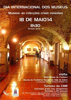 Barreiro - Dia Internacional dos Museus Visita à Sala Museu do Fuzileiro de Vale de Zebro