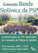 No Barreiro Concerto com Banda Sinfónica da Polícia de Segurança Pública