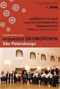 Concerto de Ano Novo no Barreiro Orquestra Skomorokhi de São Petersburgo no Auditório Municipal Augusto Cabrita