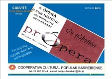 Cooperativa Cultural Popular Barreirense – Barreiro Conversas sobre a História da Ópera – Os Libretistas