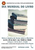 Cooperativa Cultural Popular Barreirense - Barreiro Feira- Mostra do Livro e Colóquio assinala Dia Mundial do Livro