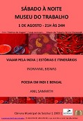 “Sábado à Noite no Museu” em Setúbal Conferência sobre Cultura Indiana
