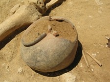 Alcácer do Sal Encontrado um enterramento do período romano tardio