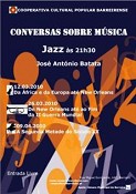 Cooperativa Cultural Popular Barreirense – BARREIRO CONVERSAS SOBRE MÚSICA com José António Batata