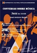 Cooperativa Cultural Popular Barreirense – BARREIRO CONVERSAS SOBRE MÚSICA com José António Batata