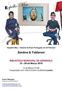 Na Biblioteca Municipal de Grândola. «Espelho Meu – História do Rock Português em 39 Pinturas»