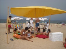 Santiago do Cacém Biblioteca chega à praia da Costa de Santo André dia 12 de Julho