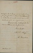 Biblioteca Nacional de Portugal ADQUIRIU DOIS DOCUMENTOS AUTÓGRAFOS DE ALEXANDRE HERCULANO