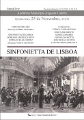 No Auditório Municipal Augusto Cabrita - Barreiro Concerto Sinfonietta de Lisboa e Coro Ricercare no dia 25 de Novembro