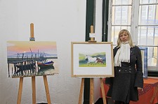 Feira do Livro na sede da Aerset em Setúbal Exposição de trabalhos que retratam Setúbal a sua «segunda terra»