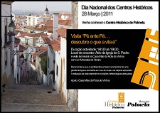 “Pé ante pé… descubro o que a vila é” Visita guiada a Palmela assinala Dia Nacional dos Centros Históricos
