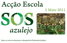 Acção Escola SOS Azulejo em Palmela Sensibiliza para importância do património azulejar
