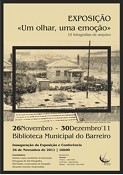 «Um olhar, Uma emoção» no Barreiro Exposição de fotografia e Conferência na Biblioteca Municipal
