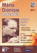 Dedicatória a Mário Dionísio na Moita no Moinho de Maré de Alhos Vedros