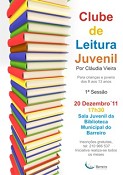 ACTIVIDADES NA BIBLIOTECA MUNICIPAL DO BARREIRO Clube de Leitura Juvenil e Workshop «como organizar uma pequena biblioteca»