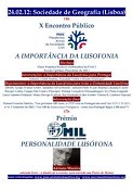 Plataforma Activa da Sociedade Civil Encontro Público sobre «A Importância da Lusofonia»