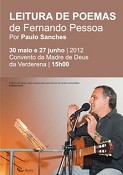 No Convento da Verderena no Barreiro Leitura de Poemas de Fernando Pessoa