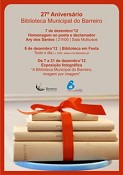 COMEMORAÇÃO DO 27º ANIVERSÁRIO DA BIBLIOTECA MUNICIPAL DO BARREIRO Homenagem ao poeta e declamador Ary dos Santos