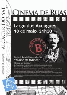Alcácer do Sal promove cinema ao ar livre Curtas-metragens a preto e branco acompanhadas por música ao vivo