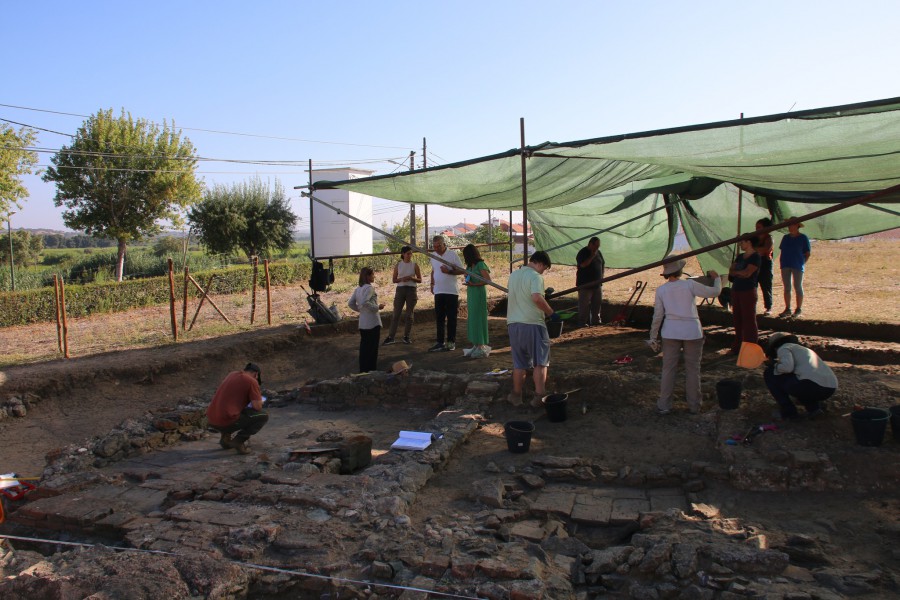 Grândola - Villa Romana de Santa Catarina de Sítimos Alvo de novos trabalhos arqueológicos por grupo de estudantes internacionais