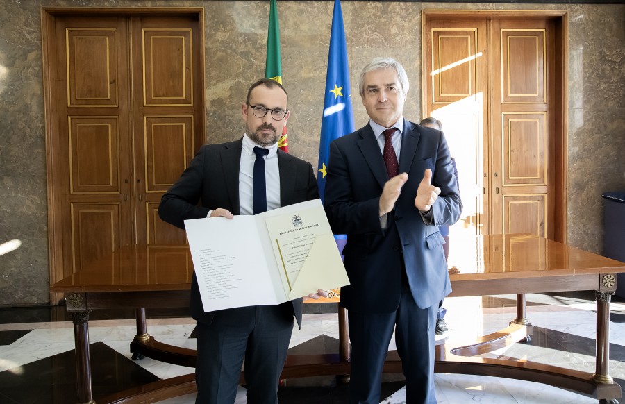 Historiador Algarvio Fernando Pessanha, parente do Mestre Manuel Cabanas Recebe Prémio Defesa Nacional 2023