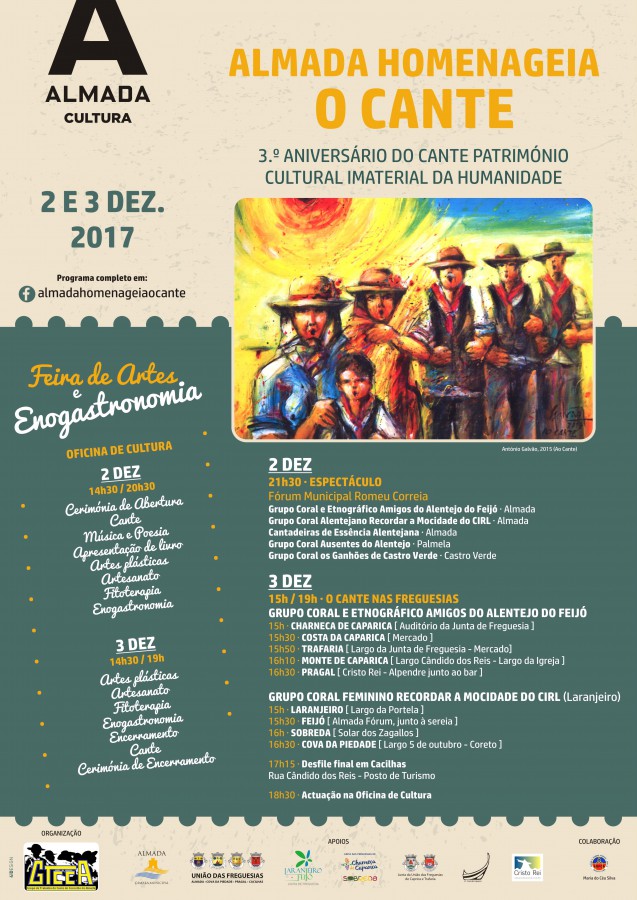 “Almada Homenageia o Cante”.
