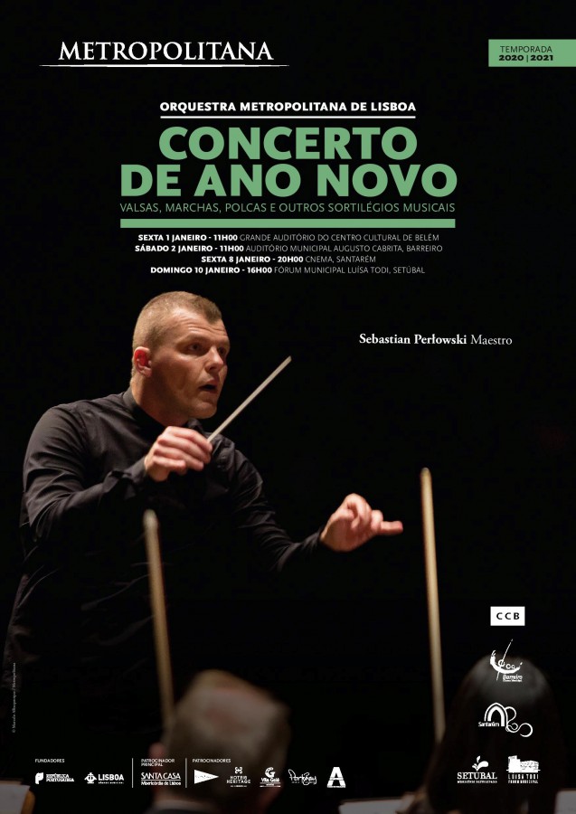 Orquestra Metropolitana de Lisboa Concertos de Ano Novo - Lisboa, Barreiro, Santarém e Setúbal