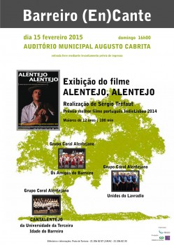 No Barreiro homenagem ao Cante Alentejano BARREIRO (EN)CANTE NO AMAC
