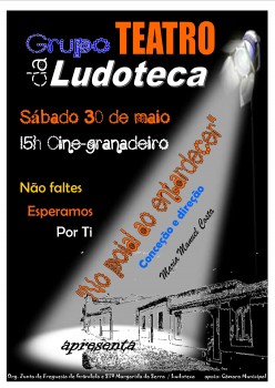 A magia do teatro no Dia da Criança em Grândola Grupo de Teatro da Ludoteca a peça «No poial ao entardecer»